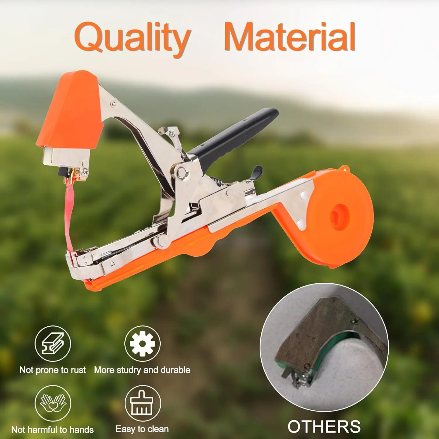 Plant Branch Hand Tying Binding Machine Garden Plants Tying Machine Minced Vegetable Tape Tool Tapener Garden Tools