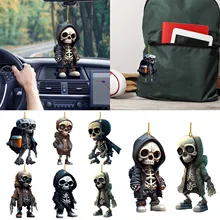  2023 New Cool Doll Acrylic Double Sided Printing Pendant Fun Pendant Double Sided Printing Car Cool Gnome Signs Wooden Christmas 