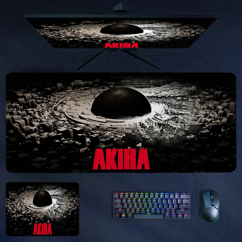 

Rubber Mousepad A-Akira Large Mouse Pads Gamer Cabinet Carpet Stitched Edge Computer Keyboard Mat Pc Extended Non-slip Deskmats