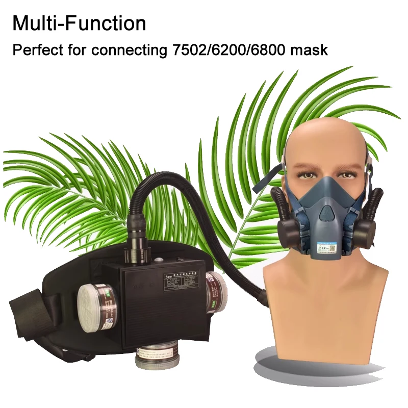 40mm Y-Type Respirator Airway Tube Connection Hose Breathing Pipe For 6200/7502/6800 To 40mm Filter Canister Connection Adapter respirator accessory