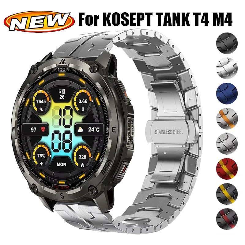 Premium 22mm Stainless Steel Strap - Ultra Metal Bracelet