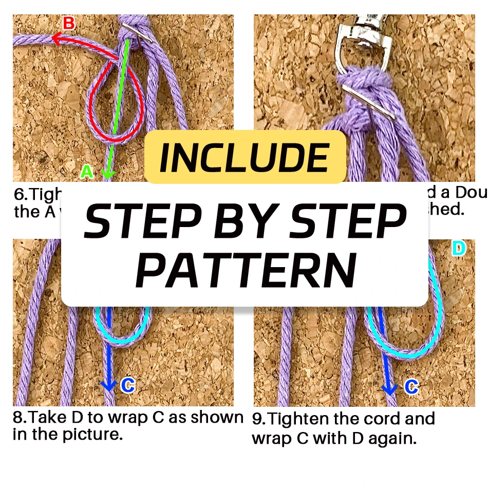 Hexagonal Star Macrame Kit 4