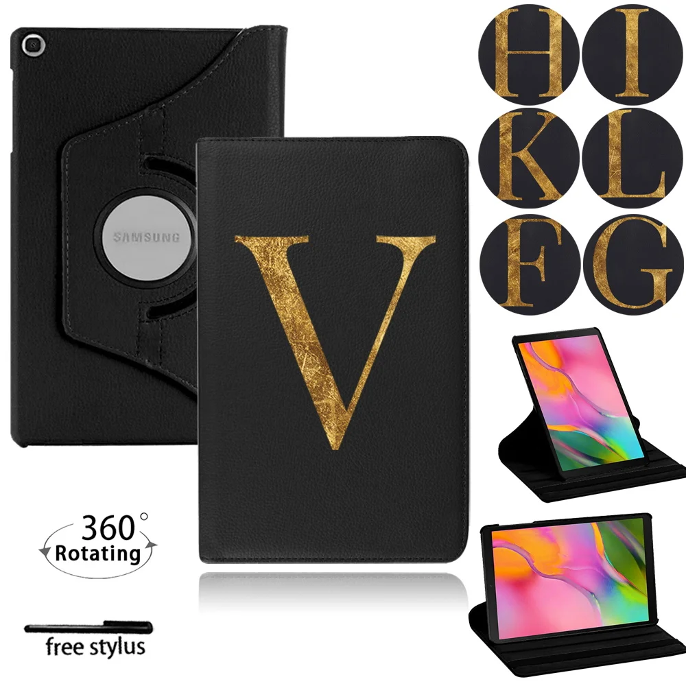 

For Samsung Galaxy Tab A8 10.5 X200/S6 Lite 10.4 P610/A7 10.4 T500 T505/Tab A 10.1T510 360 Degree Rotating Stand Tablet Cover