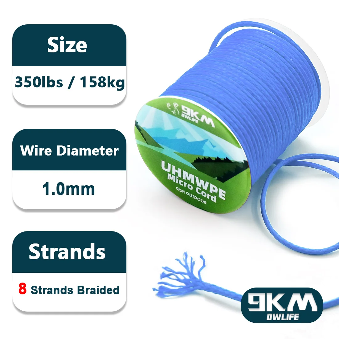 Durable Hollow Braided Multi-Purpose Outdoor Rope