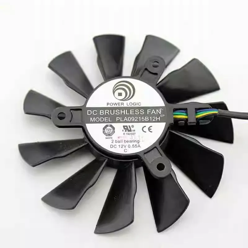 

New Cooler Fan for MSI R6970 R7970 Graphics Card Cooling Fan PLA09215B12H 12V 0.55A