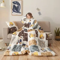 Multi-functional Lazy Person Quilt Cushion That Is Anti-kicked and Worn on The Body 1