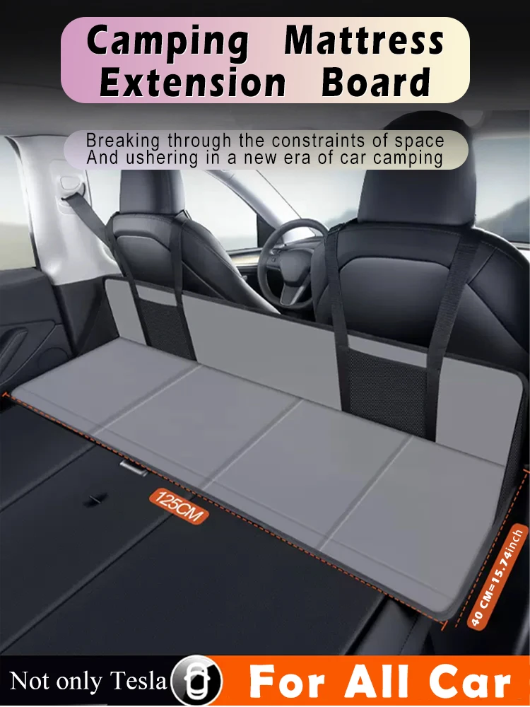 Car Bed Folding Camping Bed Suv Mattress Car Rear Seat Gap Mattress Travel Sleeping Accessories Universal For All Cars