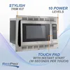 RecPro RV Convection Microwave Stainless Steel 1.1cu. ft. | 120V | Appliances | Direct Replacement for High Pointe and Greystone 5