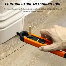 

Profile Scribing Ruler Contour Gauge With Lock Adjustable Locking Precise Woodworking Measuring Gauge Measurement Tool In Stock