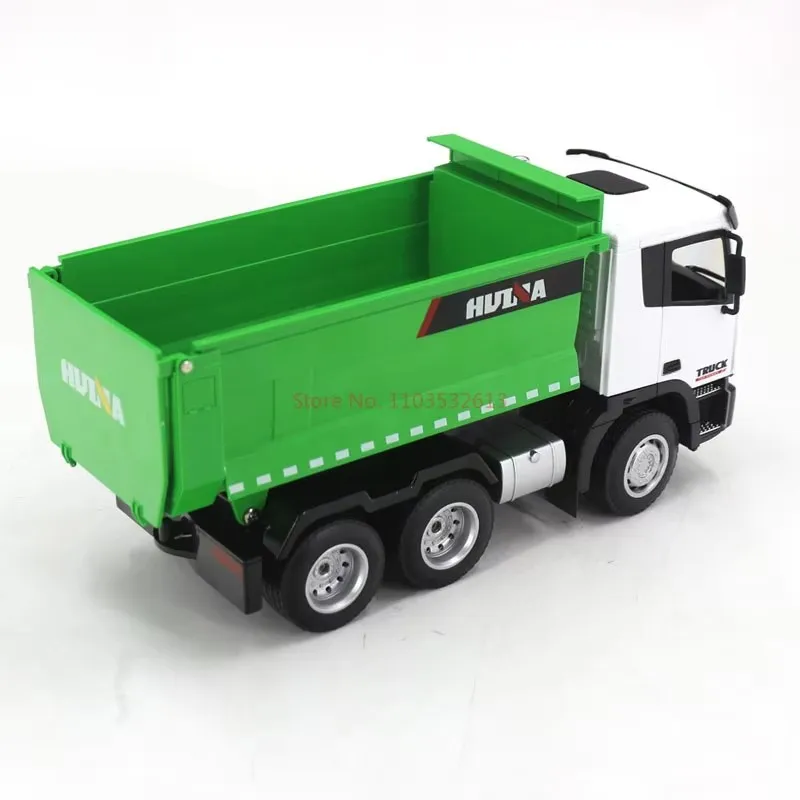 HUINA 1556 1/18 RC Truck 6Channels Electric Car Engineering Vehicle Excavator 2.4G Radio Controlled Cars Toys for Boy 6