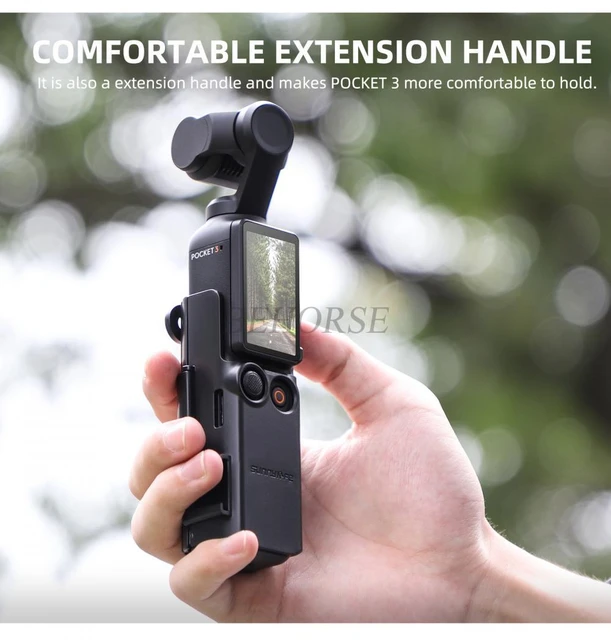 Sunny life Verlängerung halterung für Dji Osmo Pocket 3 Schutz Rand  verlängerung Mount Cold Boot Adapter Kamera Zubehör - AliExpress