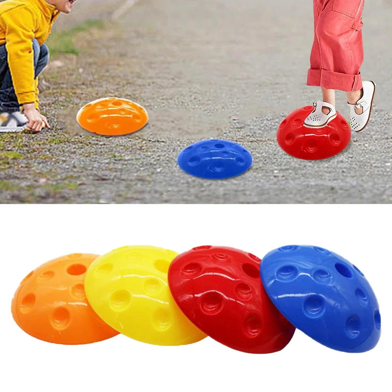 20cm Yoga Ball PVC Inflatable Massage Point Half Fit Ball Balance Trainer Stabilizer GYM Pilates Fitness Balancing Massage yoga ball