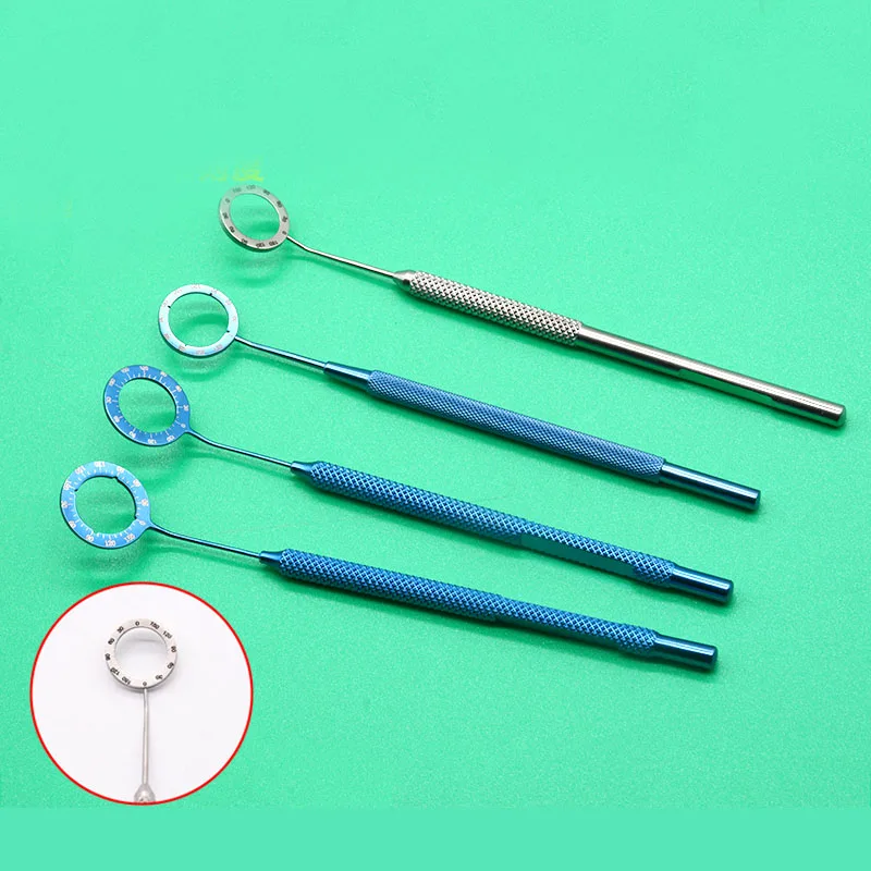 cable crimper compression pliers tightening ring bolster lock fixing orthopedic surgery instrument stainless steel Microscopic ophthalmic corneal transplant instrument boutique stainless steel titanium alloy corneal marker ring marker phacoemu