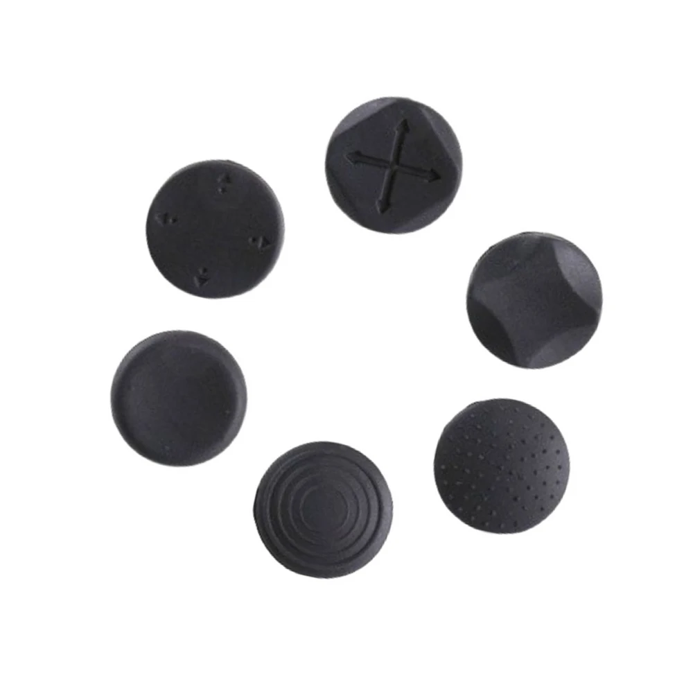 6Pcs Per Set For Psv Ps Vita  1000 2000 Game Console Joystick Cap Buttons Silicone Grip Analog Joystick Cap Cover