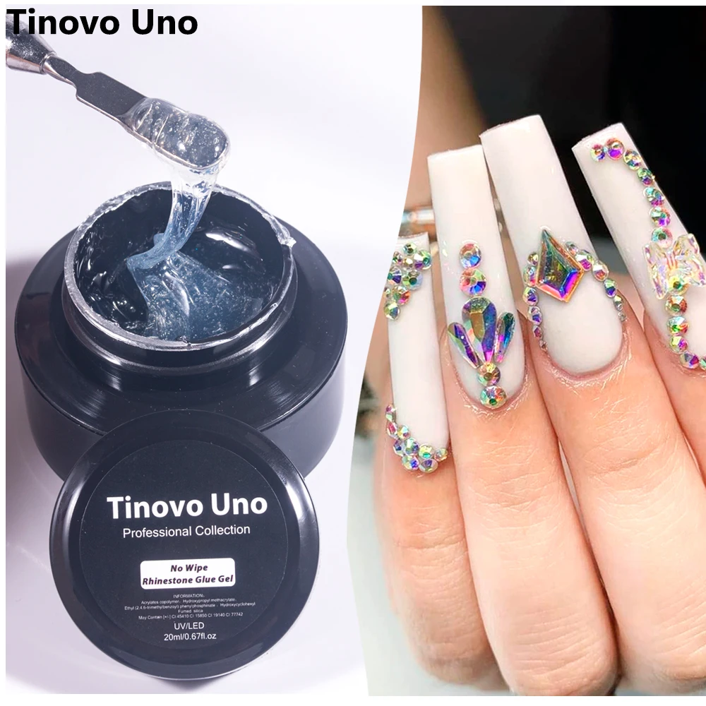 

Tinovo Uno 20 мл клей для ногтей для искусства ногтей Декор клей УФ полуперманентный сильной фиксации