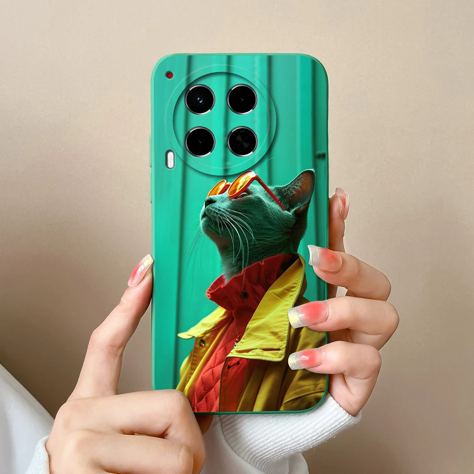 Stylish Full Protection Soft Liquid Silicone Phone Case
