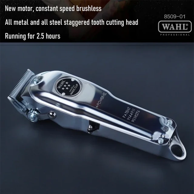 Wahl 5 Star Series Cordless Magic Clip Clipper Metal Edition 8509