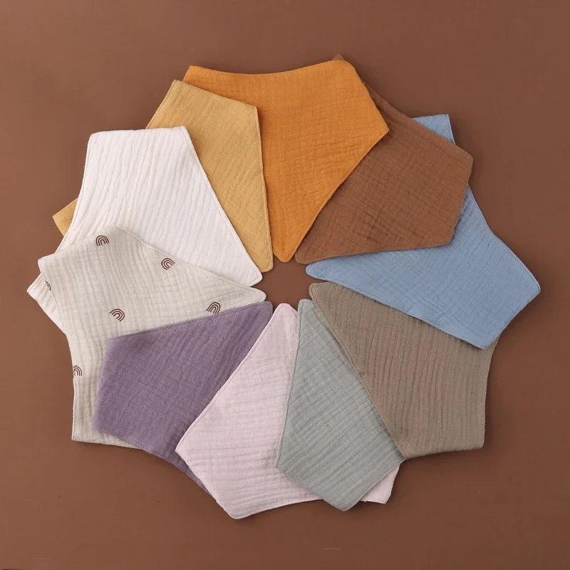 5Pcs Feeding Drol Bibs ư  ư Ʈ ﰢ Ÿ ̺  