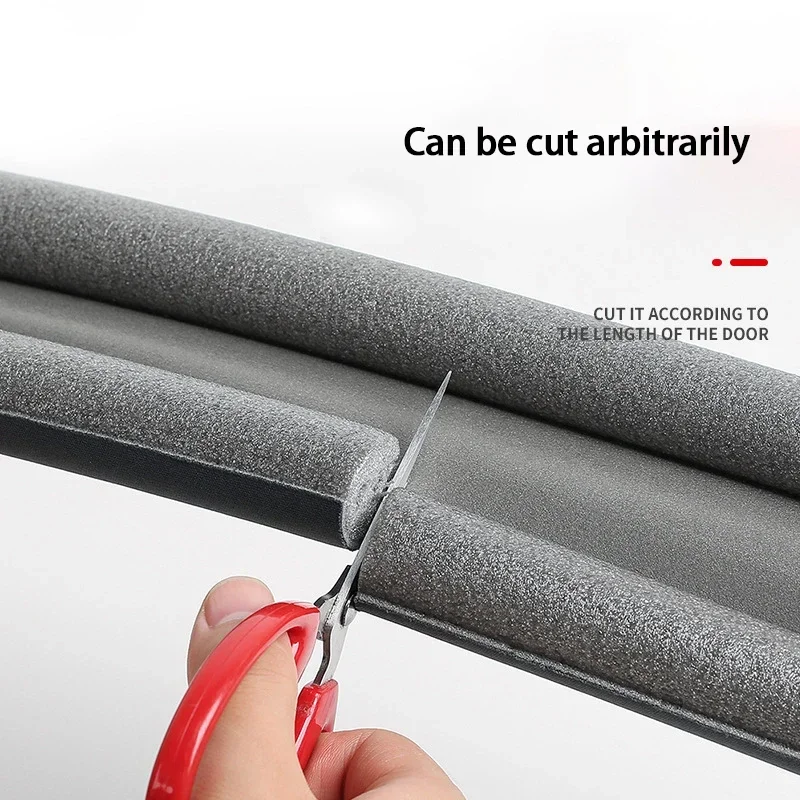 Flexible Door Bottom Sealing Strip Stopper Door Weatherstrip Guard Wind Dust Blocker Sealer Stopper Seal