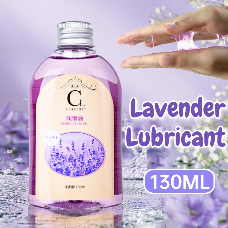 Wasserlösliches Sex-Gleitmittel, ätherisches Lavendelöl, Massage-Gleitmittel, vaginales sexuelles Gleitmittel, Sexspielzeug für Erwachsene, für Frauen, Gay Love Gel