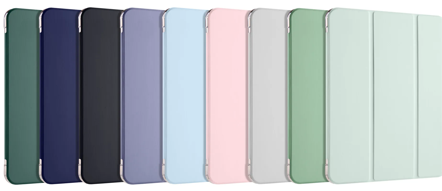 Tablet Coque For OPPO Pad 2 Case 11.61 inch PU Leather Tri Fold Caqa For One Plus Pad 11.61 Cover With Pencil Holder Shell + Pen_voghion.com