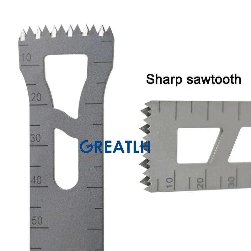 GREATLH Stainless Orthopedic Bone Saw Blade Oscillating Saw Autoclavable Veterinaria Surgery Blade Orthopedic Tool Linvatec veterinary surgical instruments orthopedic instruments