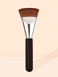 Deluxe Vegan Face Mask Applicator Brush (Black)
