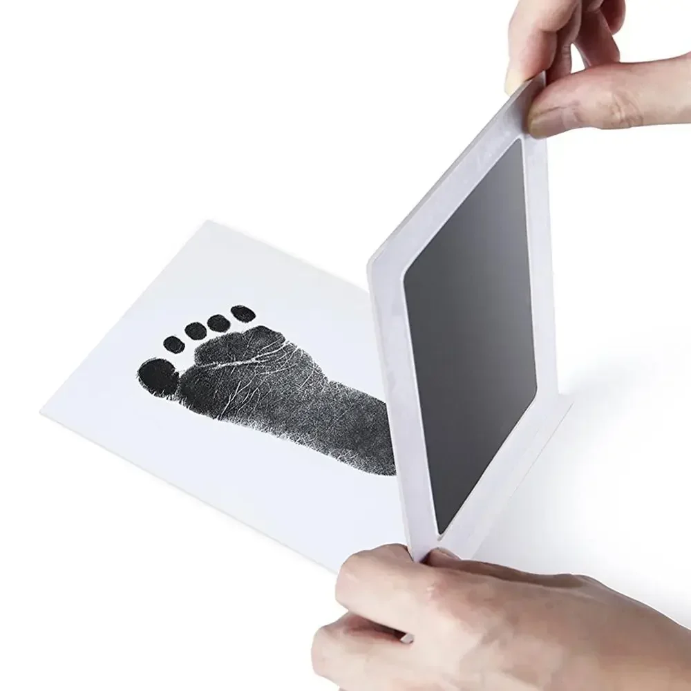 Baby Hand Print Footprint Imprint Ink Pad Kit Create Precious Baby Souvenirs with Hand and Foot Molds Baby Handprint Gift