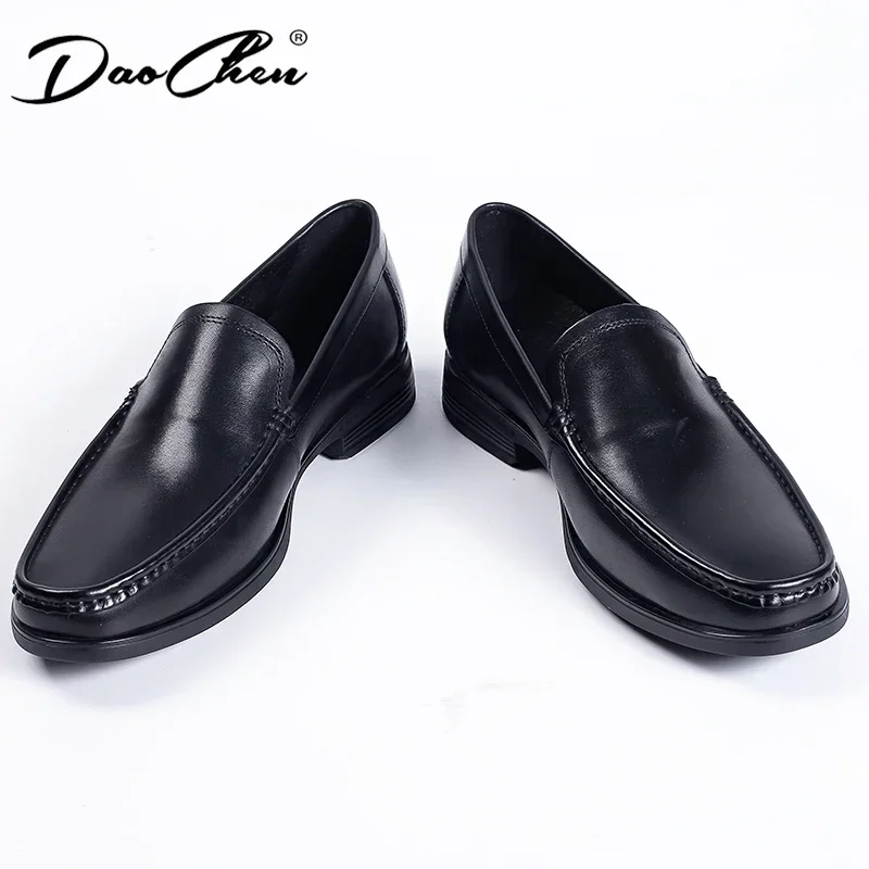 

Luxury Brand Designer Style Moccasins Loafer Shoes for Men Casual Business Dress Black Slip on Leather Shoes Wedding Party Shoes