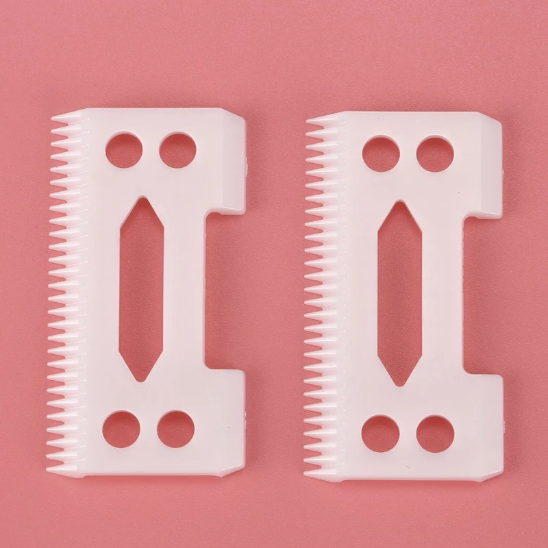 2Pcs 28 Teeth Zirconia Ceramic Clipper Blade Wahl Senior Hair Clipper