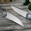 Bearing Flipper Assisted Pocket Folding Knife M390 Blade TC4 Titanium Alloy Handle Outdoor Tactical Knives Hunting Camping Tool 3