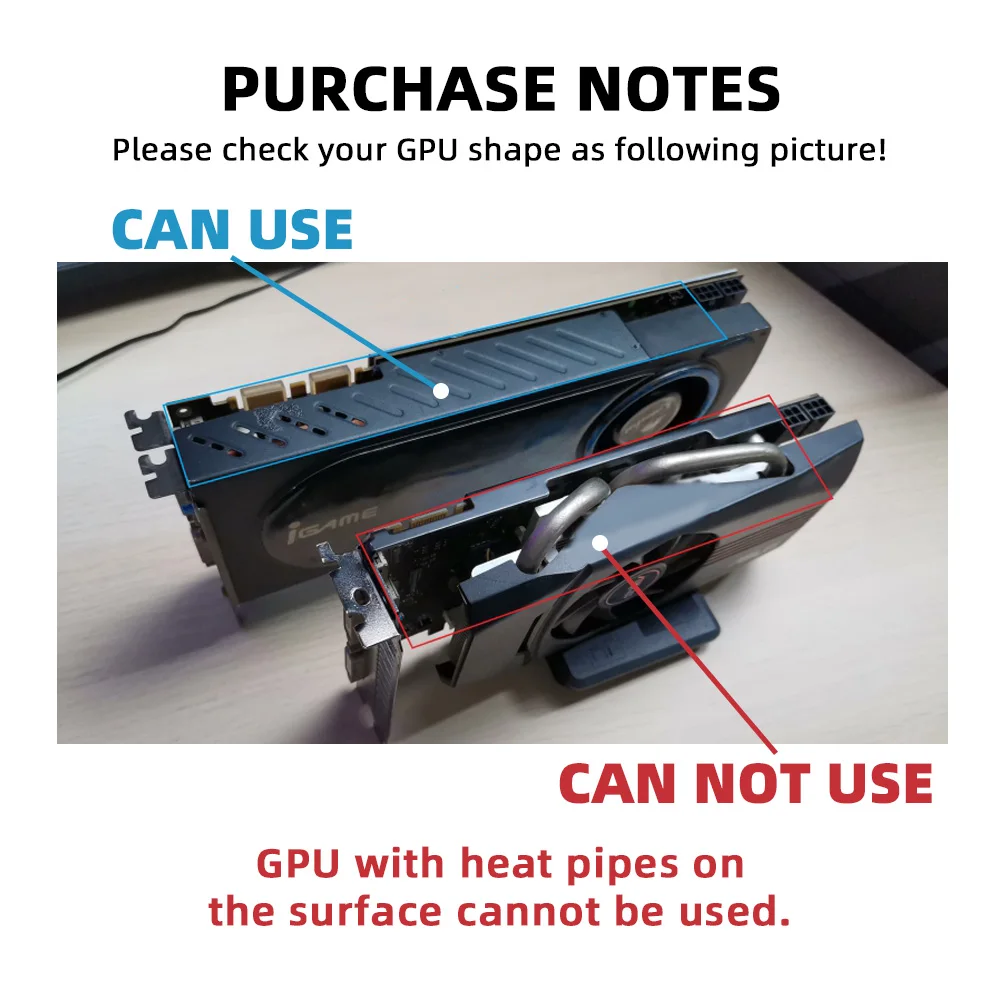 GPU Holder Bracket Video Card Decoration A-RGB VGA Cover