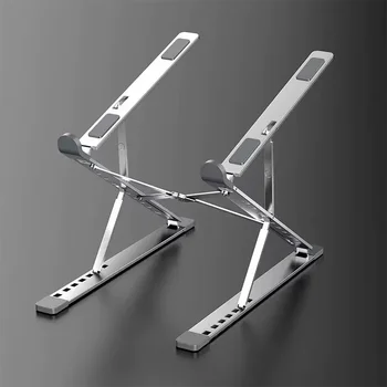 Laptop Stand For Macbook Folding Adjustable Aluminum Computer Pc Tablet Stand Notebook Tablelaptop Holder Heat Dissipation