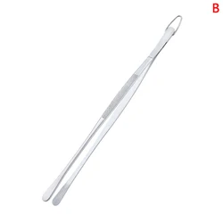 12 Stainless Steel Precision Kitchen Tweezers for Cooking, BBQ, and Bartending Tools (B)