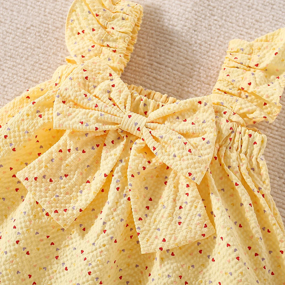 طقم من قطعتين برباط للرضع والفتيات ، كم طائر صغير...