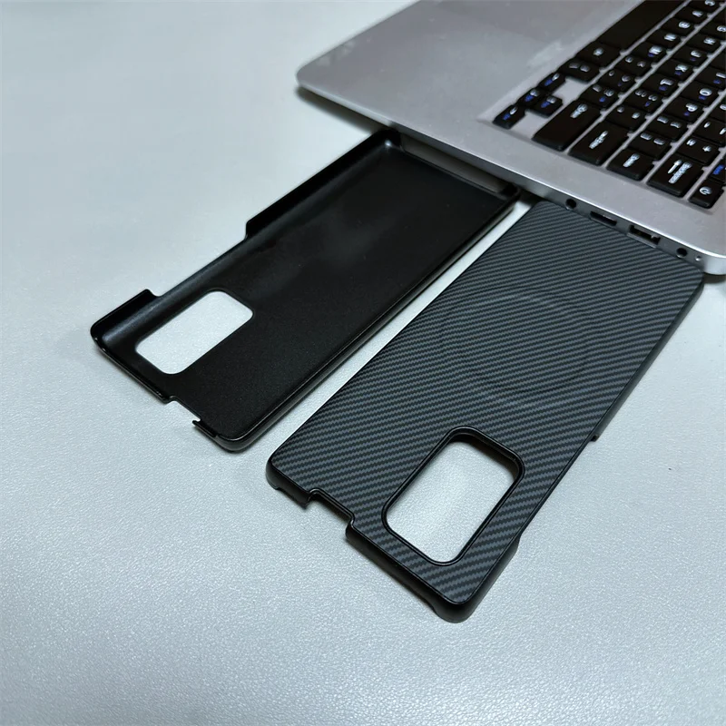 Magnetic Leather Anti-Fall Phone Case with Simple Borderless Design