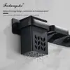 Hair Dryer Organizer Rack Bathroom Hairdryer And Straightener Holder Wall Mounted Shelves Accessories Blower Shelves WB8022 3