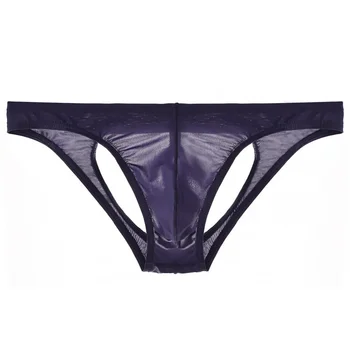 Mutandine Intimo Slip Mutande Lingerie Vita bassa da uomo Senza cuciture Sexy Morbido Schienale Traspirante Confortevole 1
