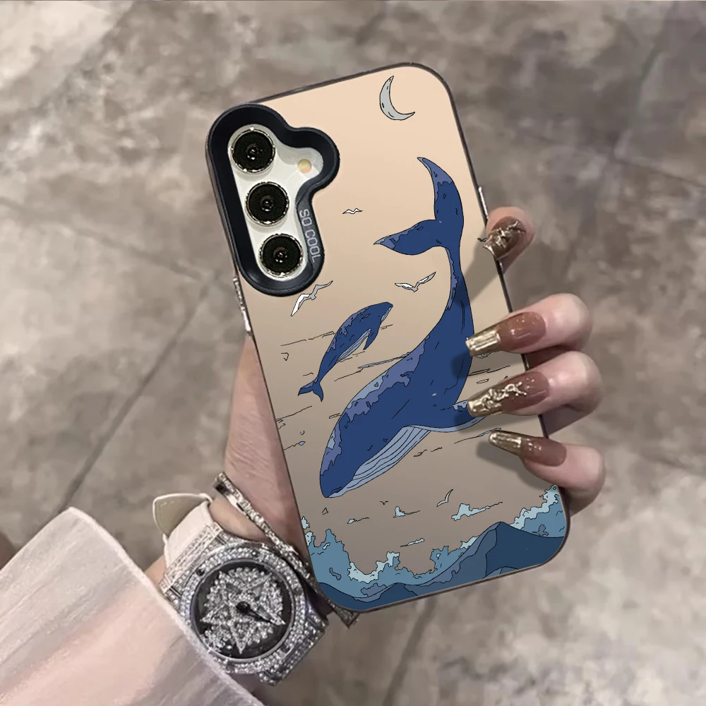 Ocean Waves Design Hard Phone Case