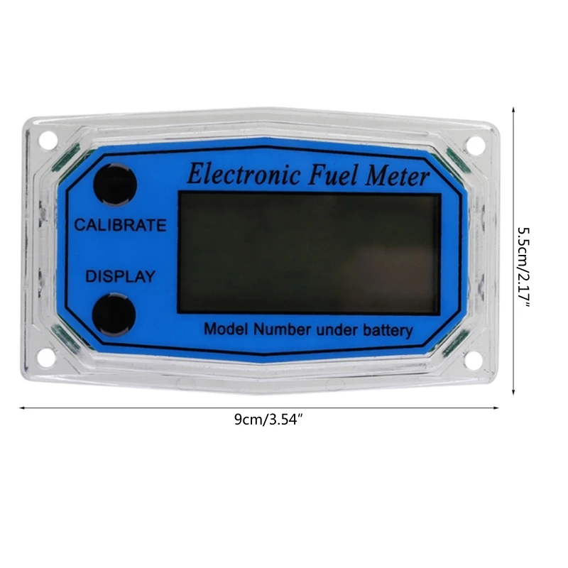Flow meter turbine flow meter digital turbine flow meter digital for TURBINE flow meter digital LCD display oil fuel flowmeter measure diesel kerosene meter display