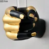 Creativity Fist Shape Vase Flower Arrangement Living Room Decoration Simulation Fist Vases Resin Crafts Modern Decor Ornaments 4