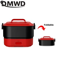 Multi-functional Split Electric Hot Pot Food Steamer Steak Frying Pan Grill Meals Cooking Heater Soup Stew Porridge Rice Cooker 2