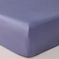 Drap-housse en coton égyptien 800TC, avec bande élastique, drap de lit de couleur unie, housse de matelas de luxe, 100/140/160/200x200cm 6