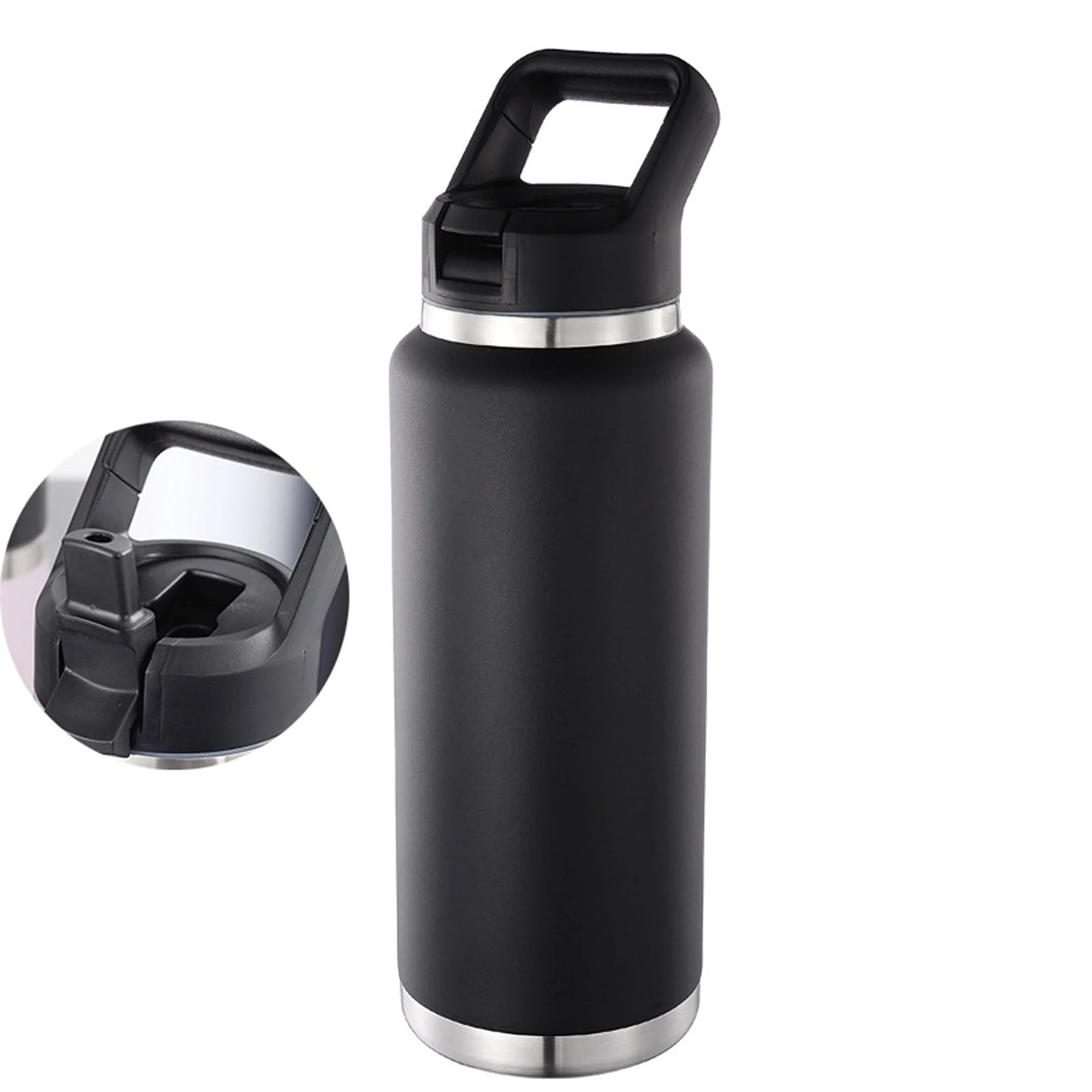 Tumbler Cover Rambler Bottle Straw Cap for YETI Fits 18/26/36/46/64 oz Bottles