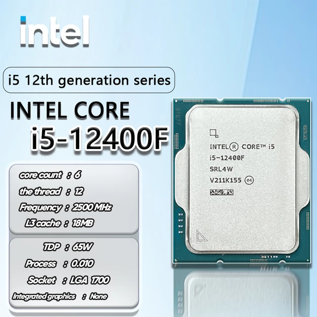 【新品・未使用品】インテル INTEL CPU Core i5-12400F