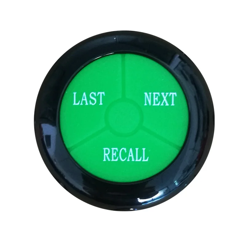 433.92mhz Call Next Button Waiting Room Number System Queue Management System for Bank Service Center