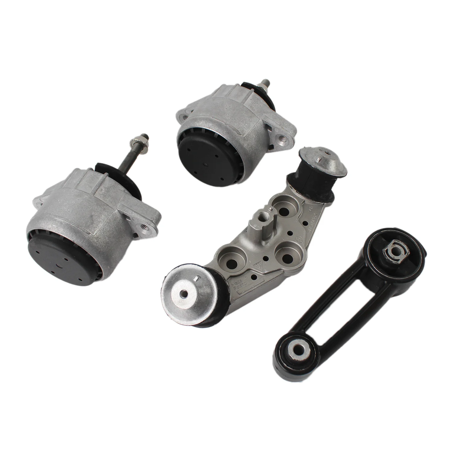 4Pcs 94637505722 Engine Trans&Torque Strut Mount 94637505822 97037511801 95537510113 for 2011- Porsche Panamera 3.0L 3.6L
