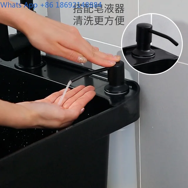 อ่างล้างผ้า อ่างล้างหน้า อ่างล้างจาน อเนกประสงค์ สำหรับใช้ในบ้าน ระเบียง หรือกลางแจ้ง แบบเรียบง่าย ผลิตจากพลาสติก 3