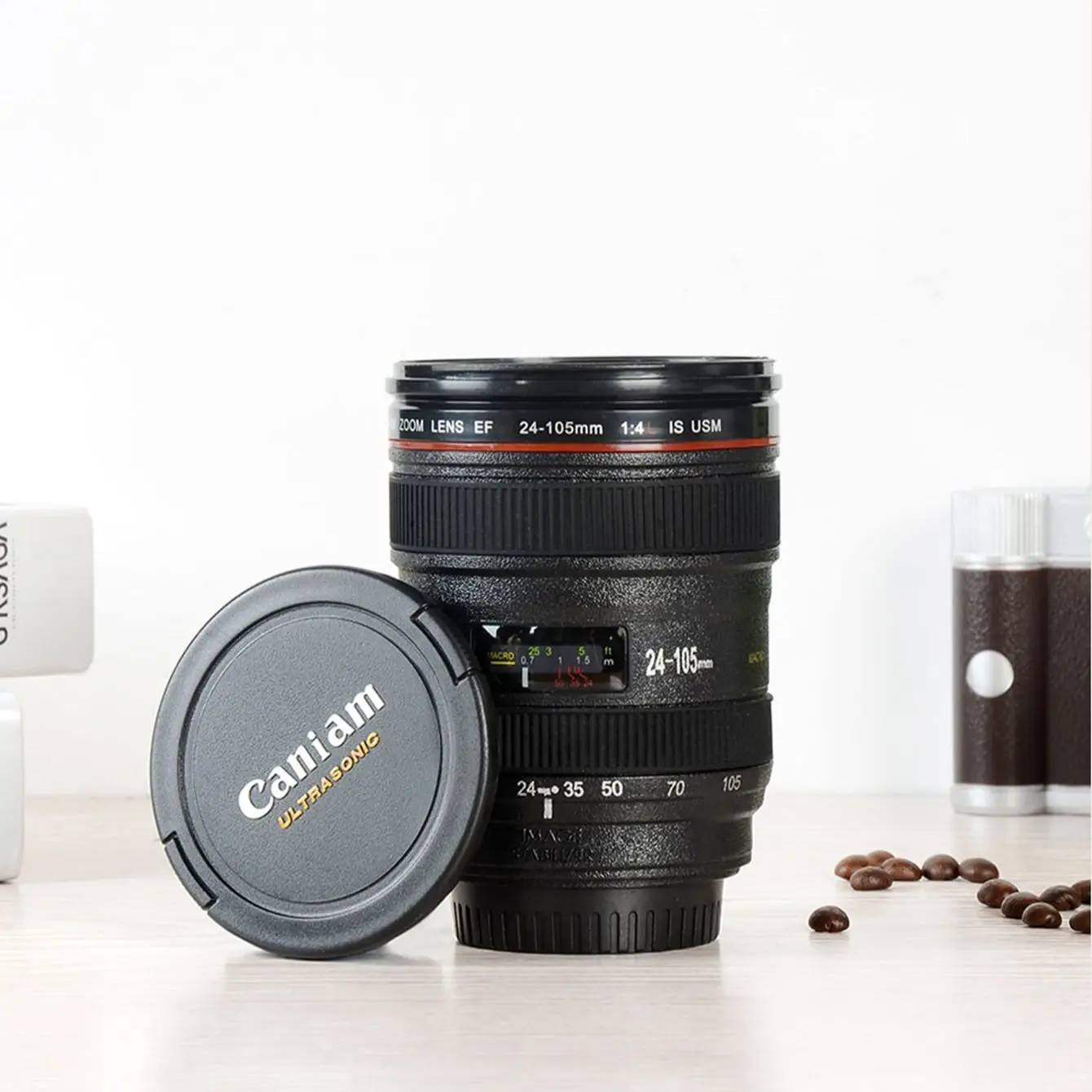 Camera lens coffee cup 1