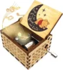 Wooden Music Box The Pooh Saying Music Boxes Antique Engraved Musical Boxes Gifts for Birthday/Christmas/Anniversary 2